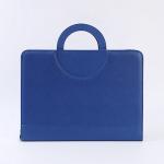 A4 Ring Binder Leather Business Portfolio Multicolor Portable Custom Logo