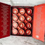 Luxury Holiday Decor Crystal Soy Wax Scented Candles Box For Christmas Gifts