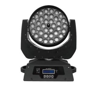 Quality 36pcs 5in1 Rgbwa LED Moving Head Wash Zoom / Dmx Moving Head Light For Performance wholesale