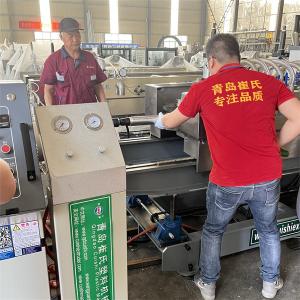 Quality HDPE PP Double Wall Corrugated Pipe Extruder Machine High Speed wholesale