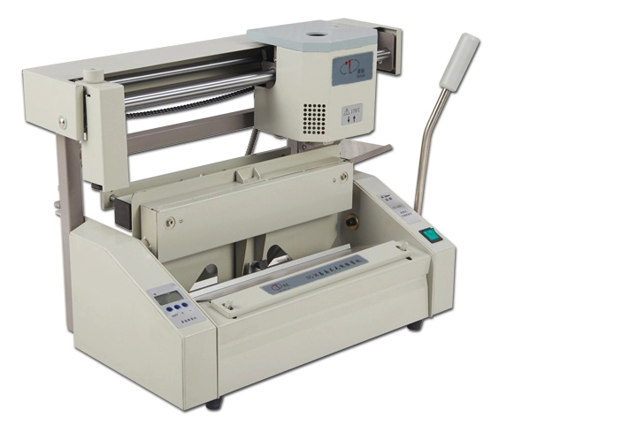 A4 desktop glue binding machine DC-30+ perfect binder machine with LCD
