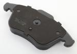 Semi - Metalic Front Brake Pads And Discs Durable Black Gray