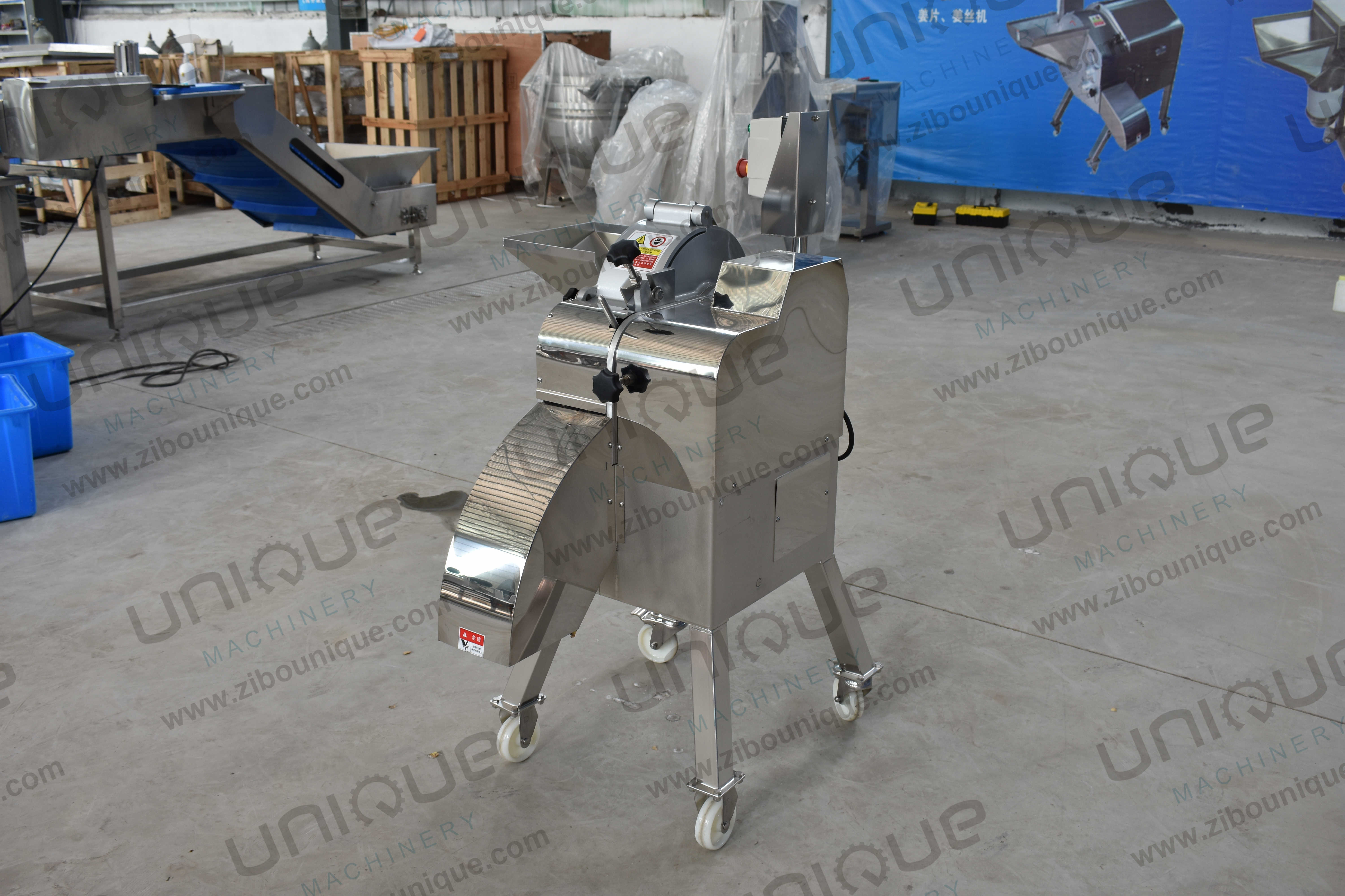 Year Potato Dicing Machine Industrial Vegetable Cutting Machine with Customized Voltage