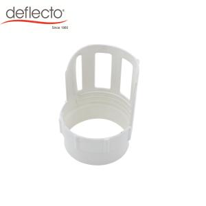 Quality White Dryer Vent Fittings 4 Inches Ducting Connector Plastic Hooker - Upper Duct Protectors wholesale