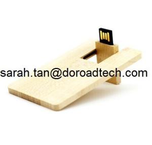 Quality Personalized Printing Wooden Card USB Flash Drives wholesale