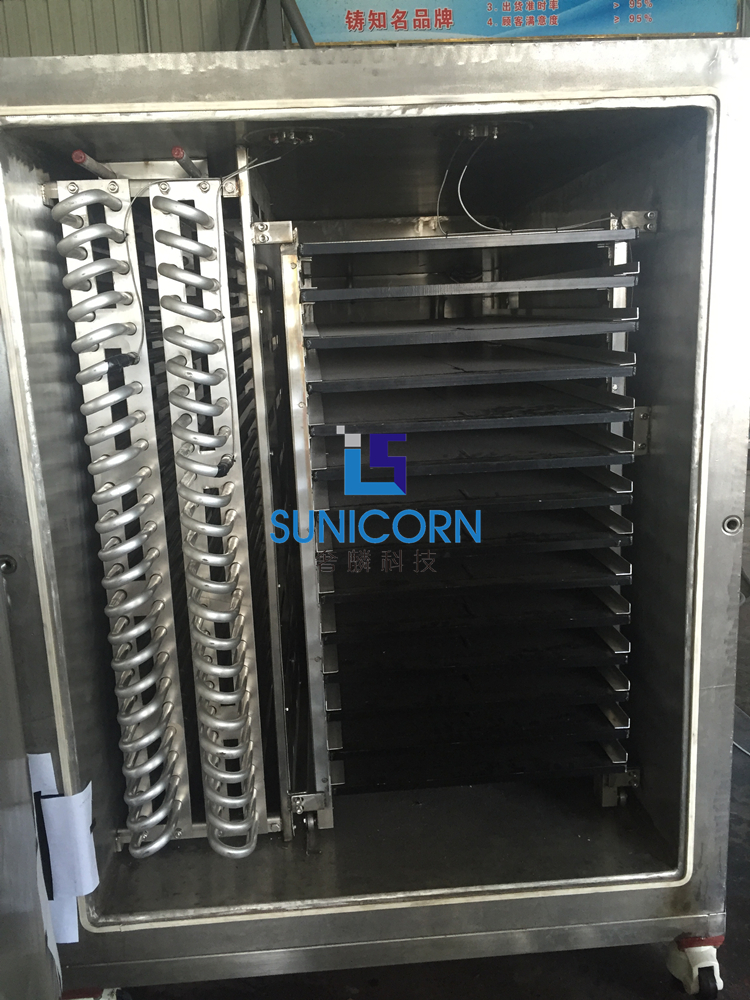 Prefabricated Industrial Sheds Vacuum Freeze Dryer Remote Control Monitoring Available