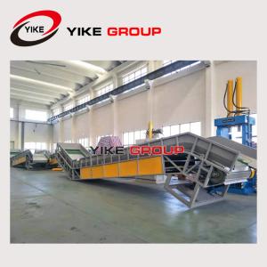 Quality YK120-DZE 415v 40HP Cardboard Box Baler Semi Auto Hydraulic wholesale