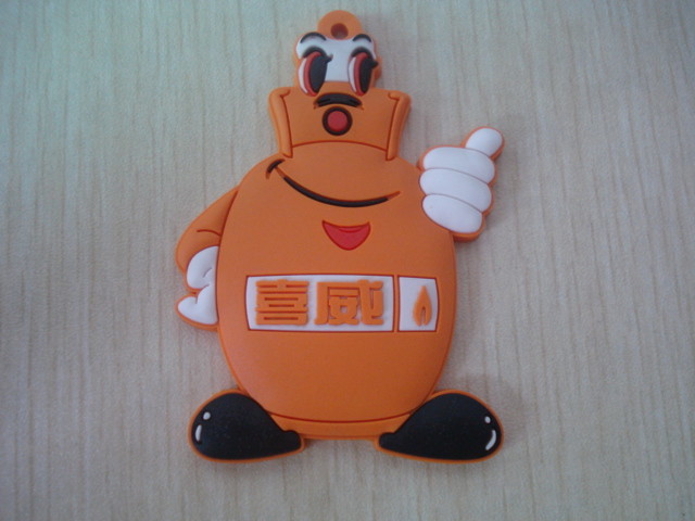 Innovative Customer Design Soft PVC Keychain For Advertising Items