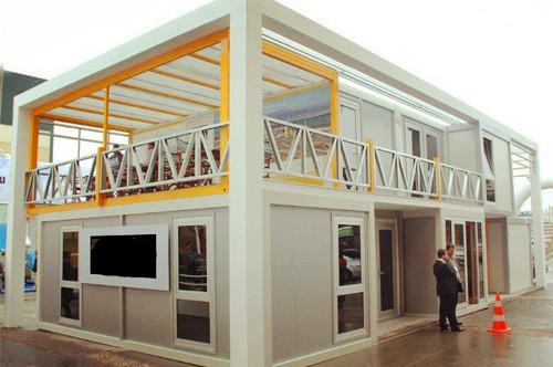 Innovative Unique Container Warehouse Group With Kitchen For Construction