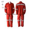 Buy cheap High Quality Full Cotton Red Fire Retardant Coveralls / FR Safety Coveralls For from wholesalers