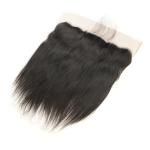 100 Unprocessed Straight Lace Frontal Closure Raw Human Hair No Shedding