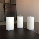 Real Wax Pillar Candle Centerpieces Wedding Centerpieces With Candelabra Table