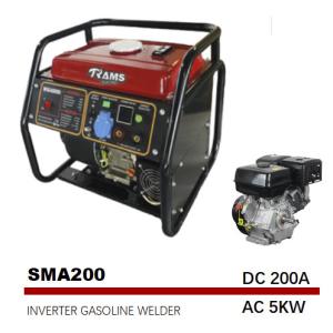 Quality AC 5 kw 200A Portable Petrol Engine Driven Welders 420cc Hand Start Generator wholesale
