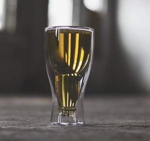 Quality Distinctive Borosilicate Double Wall Craft Beer Glasses wholesale