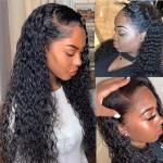 Curly Human Hair Wig PrePlucked Brazilian Hair 13x4 13x6 360 Kinky Curly Lace
