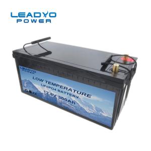 Quality MSDS Certified Low Temperature Rechargeable Batteries 12V 300Ah Lifepo4 Battery Pack wholesale
