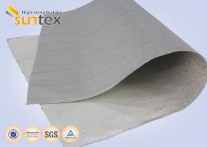 Quality Heatproof Fabric PU Coated Fabric 0.7mm Glass Fiber Fire Blanket Material Smoke Curtains wholesale