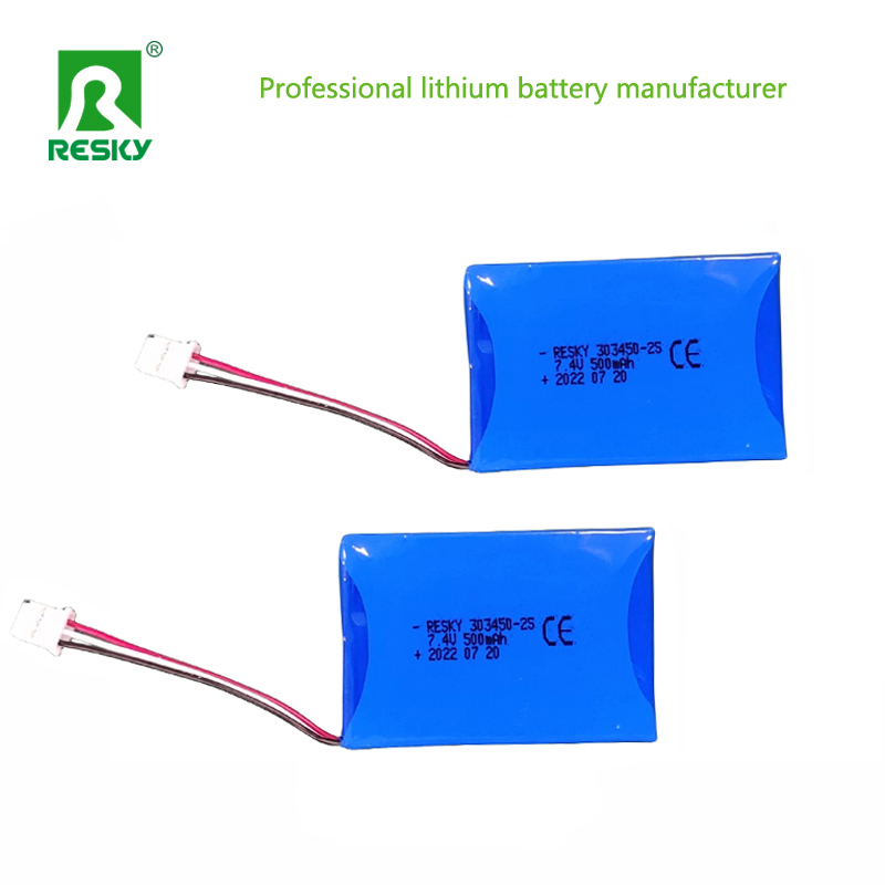 Rechargeable Lithium polymer battery cell 503759 3.7V 1200mAh for Dog Trainer