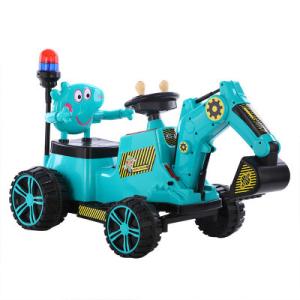 Quality PP Plastic Type Children's Excavator Electric Engineering Ride On Car for Toddlers wholesale