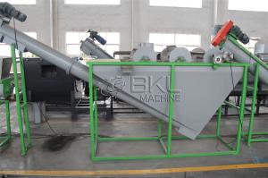 Quality 5.5kw PET Recycling Line With Sink Float Washing Tank wholesale