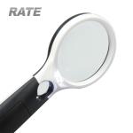 Jewelry Loupe 45X Handheld Reading Magnifier 3 LED Light Reading Magnifying