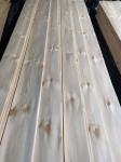 Pinus Pine Wood Veneer 0.7mm Knotty Pine MDF Plain Sliced Veneer