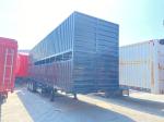 Triangle / Double Star / Double Money 3 Axle Fence Truck Trailers for Livestock