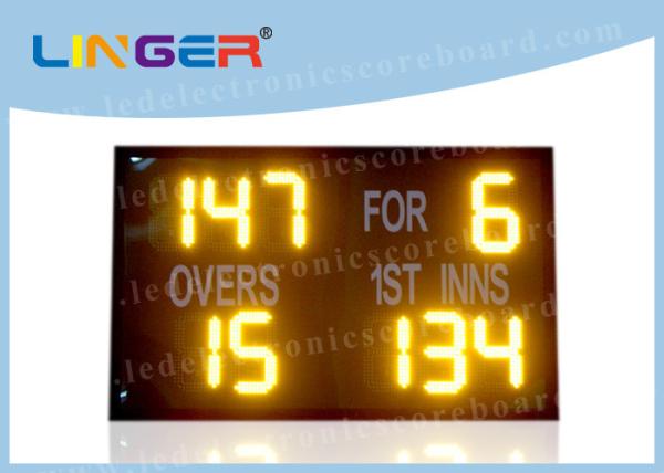 8 Inch 200mm Portable Electronic Scoreboard Cricket With White Stickers