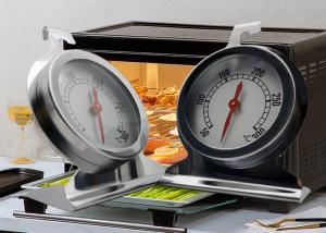 Quality 60mm Dial Stainless Steel Oven Meat Thermometer Instant Read FDA Approved wholesale