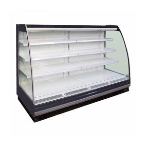 Quality Ventilated Open Display Refrigerator For Supermarket Fruit / Vegetable wholesale