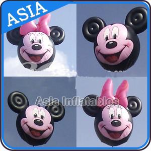 Quality Customized Helium Balloon Animal Shaped , Cartoon Character Pink Pig Inflatable wholesale