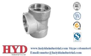 Quality Forged Fittings stainless steel fitting Threaded Tee wholesale