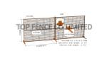 3D wire mesh fence panels