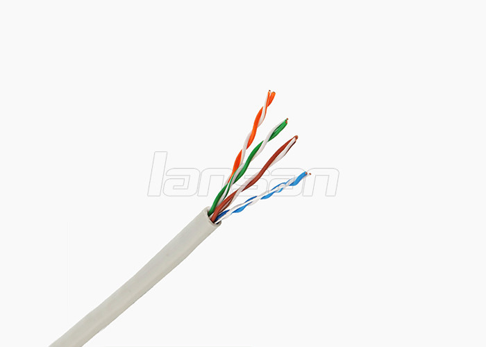 Indoor Unshielded Cat5e Lan Cable 4 Pairs 24AWG 0.5mm CCA For Multi Media