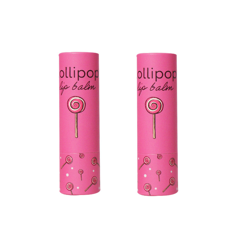 Natural Deodorant Kraft Cardboard push-up Tube Packaging for Lip balm&body balm lipsticks