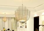 Creative modern gold metal ceiling chandelier art decor hanging lamps led