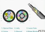High Density 24 - 144 Core Air Blown Fiber Optic Cable For Outdoor FTTH
