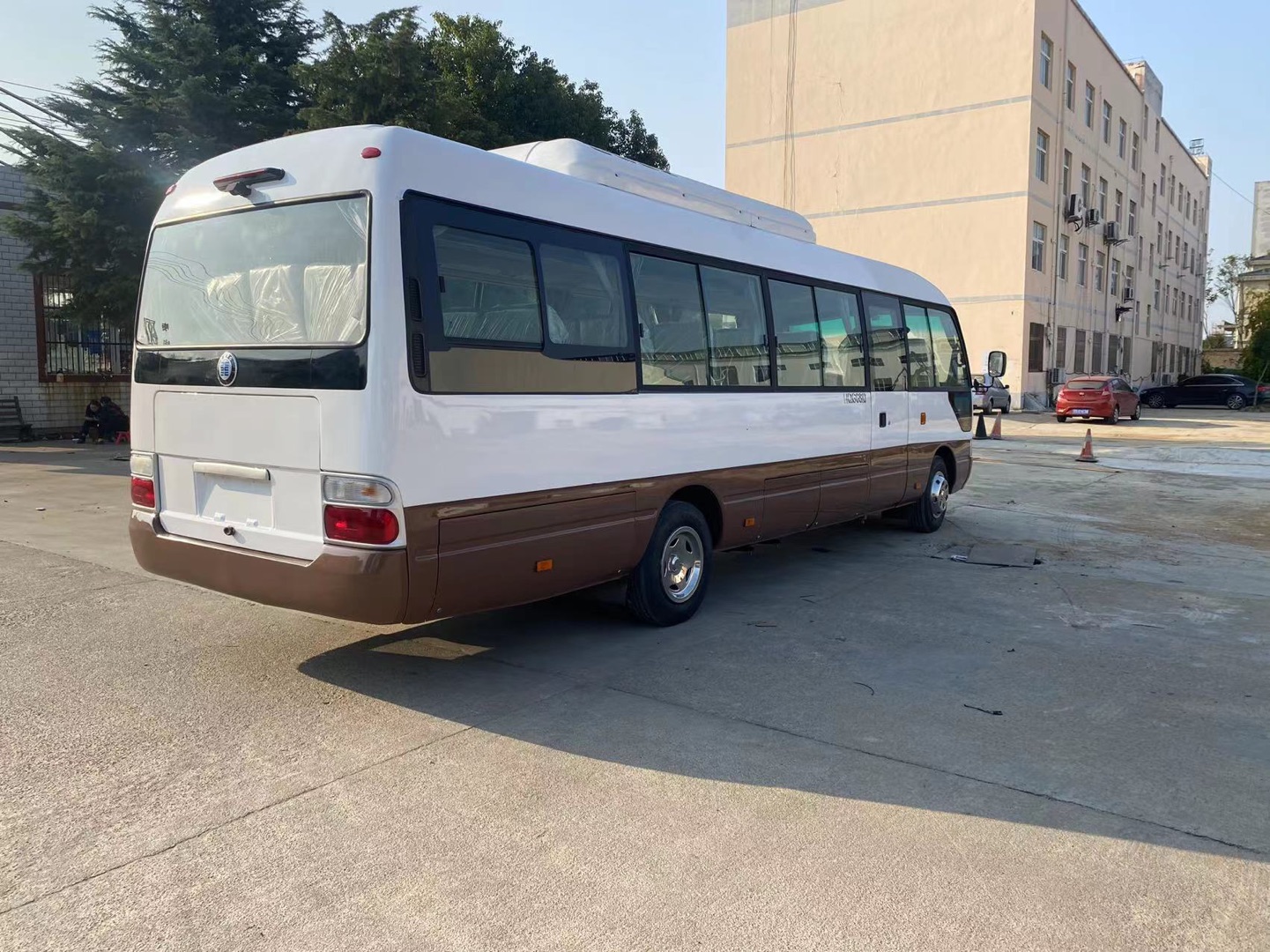 TOYOTA Engine Used Diesel Coaster Coach Buses in Hot Demand