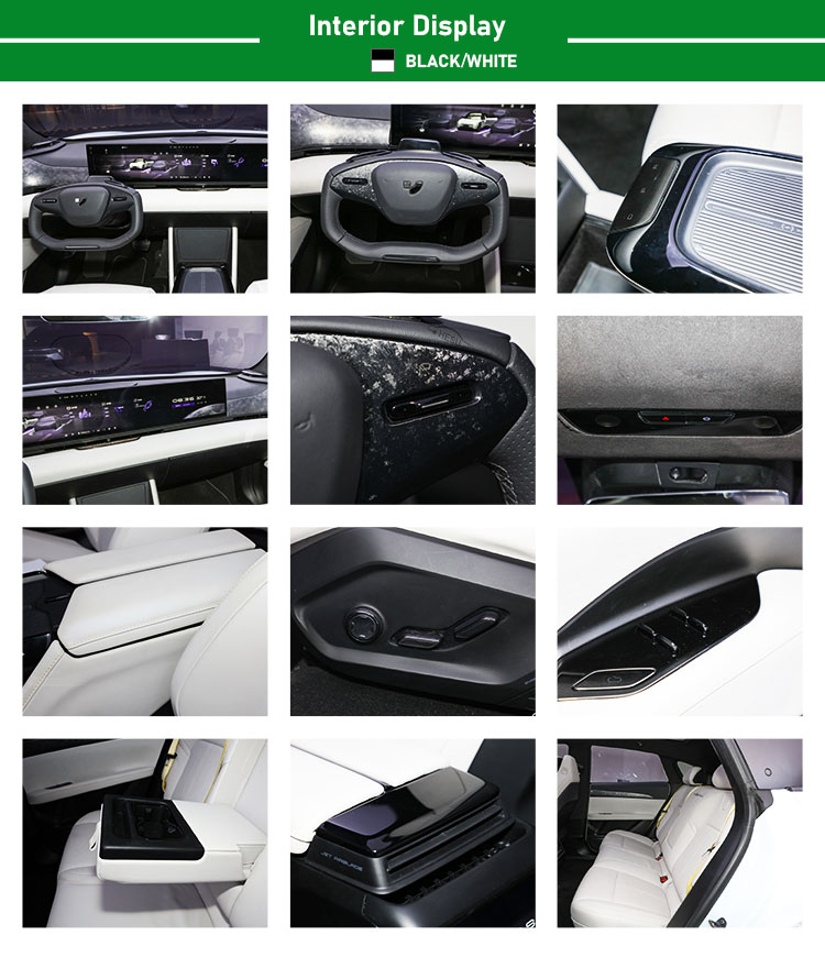 2023 Energy Geely ROBO-01 Luxury Four Wheel Electric Vehicle with Max Speed of 200 Km/h and Fuel Type of Electric Car