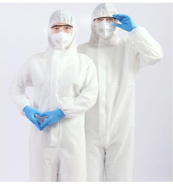 Anti Flu Medical Surgical Disposable Protective Suit Electronic Chemical Beauty
