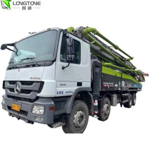 Quality Second Hand Used Concrete Line Pumps Truck S valve 4 Axle 49X-6RZ wholesale