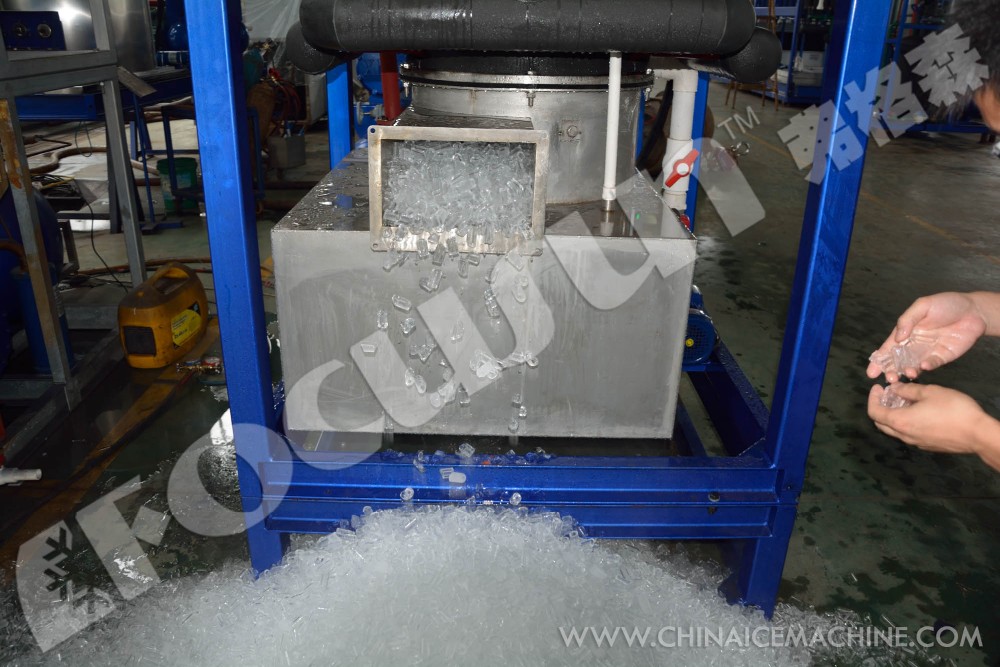 Pump Driven 10 Tons Automatic Tube Ice Machine for Large Scale Production