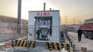 Quality Sandblasted Tank Mobile Filling Station 50CBM Containerized Fuel Station wholesale