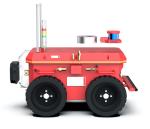 Load 80KG Four Wheel Off Road UGV Chassis Equipped With Inspection Equipment
