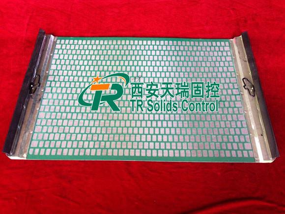 Hook Strip Flat Screen Shale Shaker Screen Stainless Steel Wire Cloth Layers
