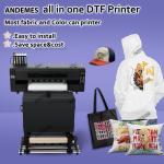 Multicolor Inkjet Printer 24inch DTF Printer I3200 PET Film Sublimation Powder