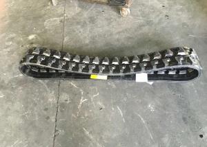 Quality Black CAT Rubber Tracks Weight 55kg With Low Ground Pressure wholesale