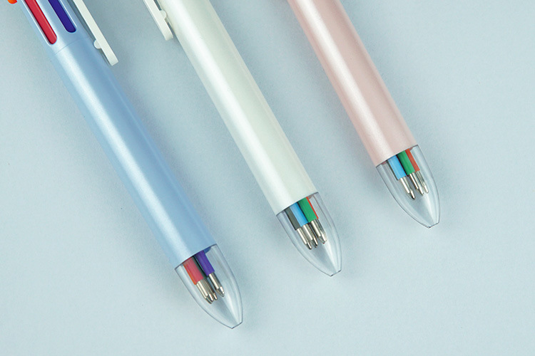 Multi-color Ballpoint Pen with Heat Sensitive Erasable Ink 6 Colors Writing Width 0.7mm