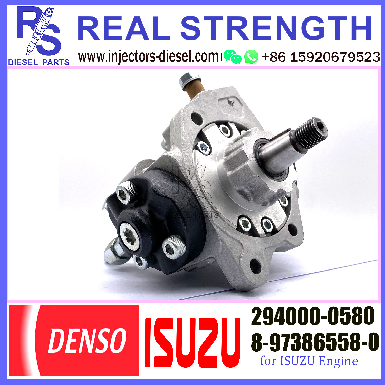 Diesel Injection Pump For Isuzu 4HK1 Engine 294000-0580 8-97386558-0 Spare Parts Fuel Pump 294000-0580 8-97386558-0