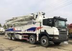 X Leg Zoomlion Scania Truck Mounted Concrete Pump Truck 50m 170m3/H 300kw